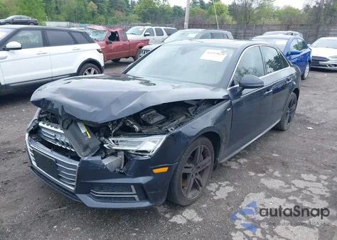2017 Audi A4 2.0T Premium from USA, damaged, VIN WAUENAF41HN064826